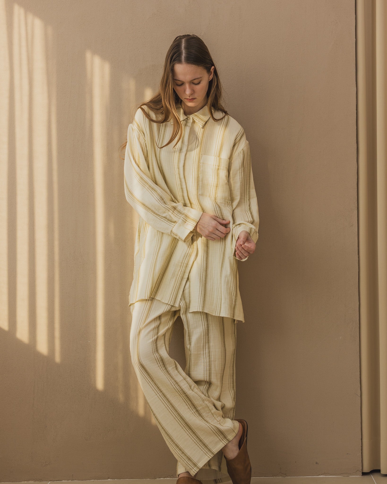 Triple Gauze Nightwear Stripe