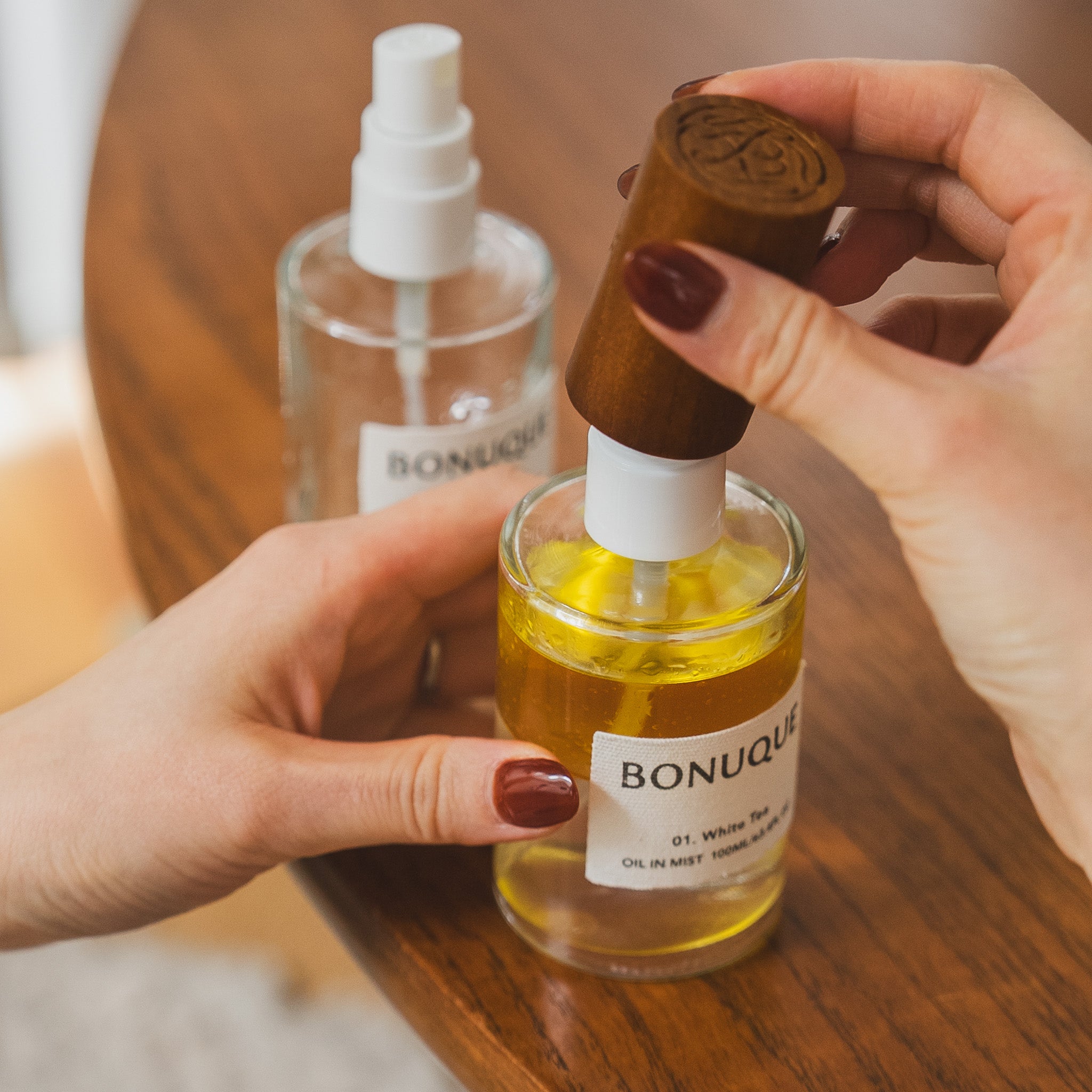 FRAGRANCE OIL IN MIST (Hair & Body) 01. White Tea (Refill)