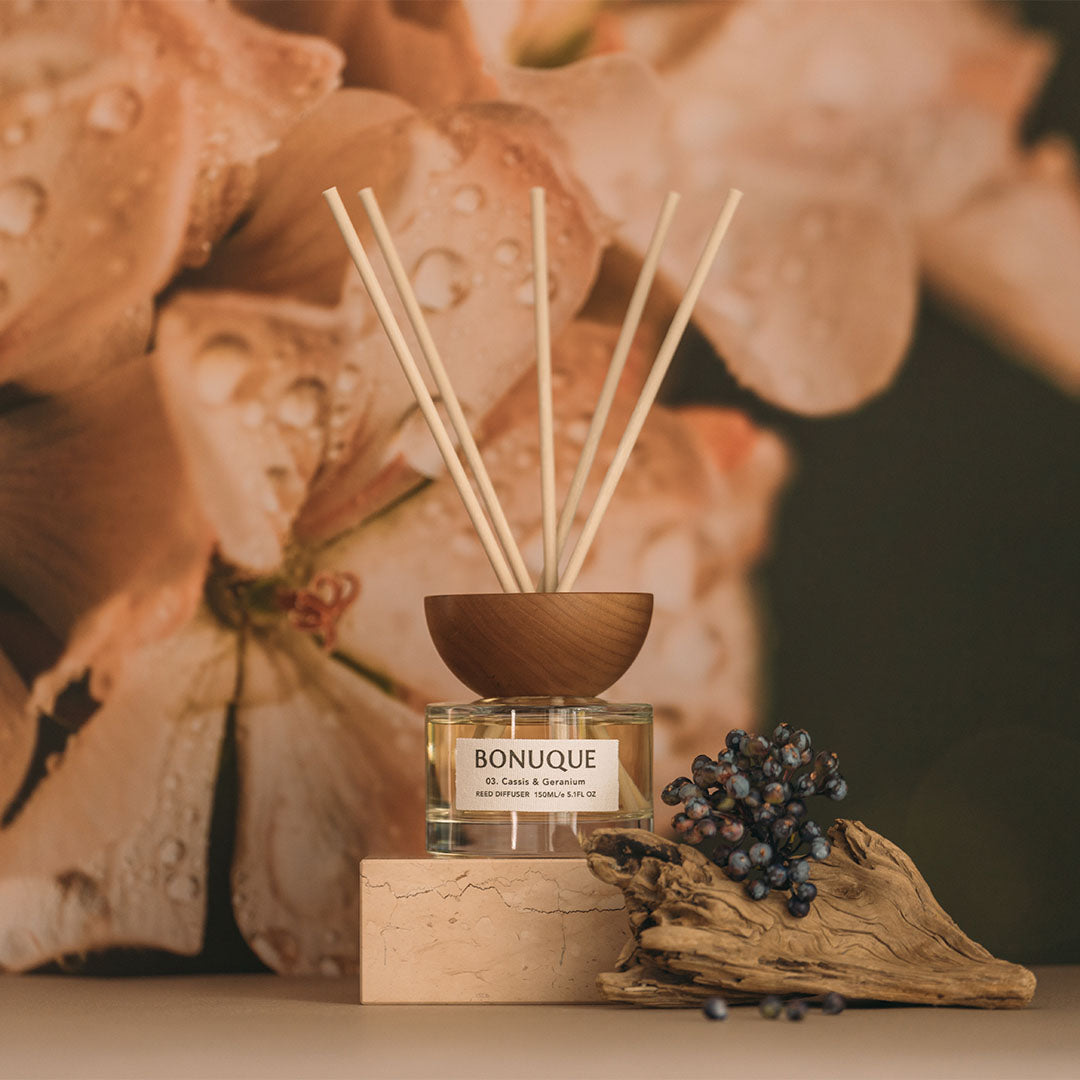 Nurture Reed Diffuser<br />03. Cassis & Geranium