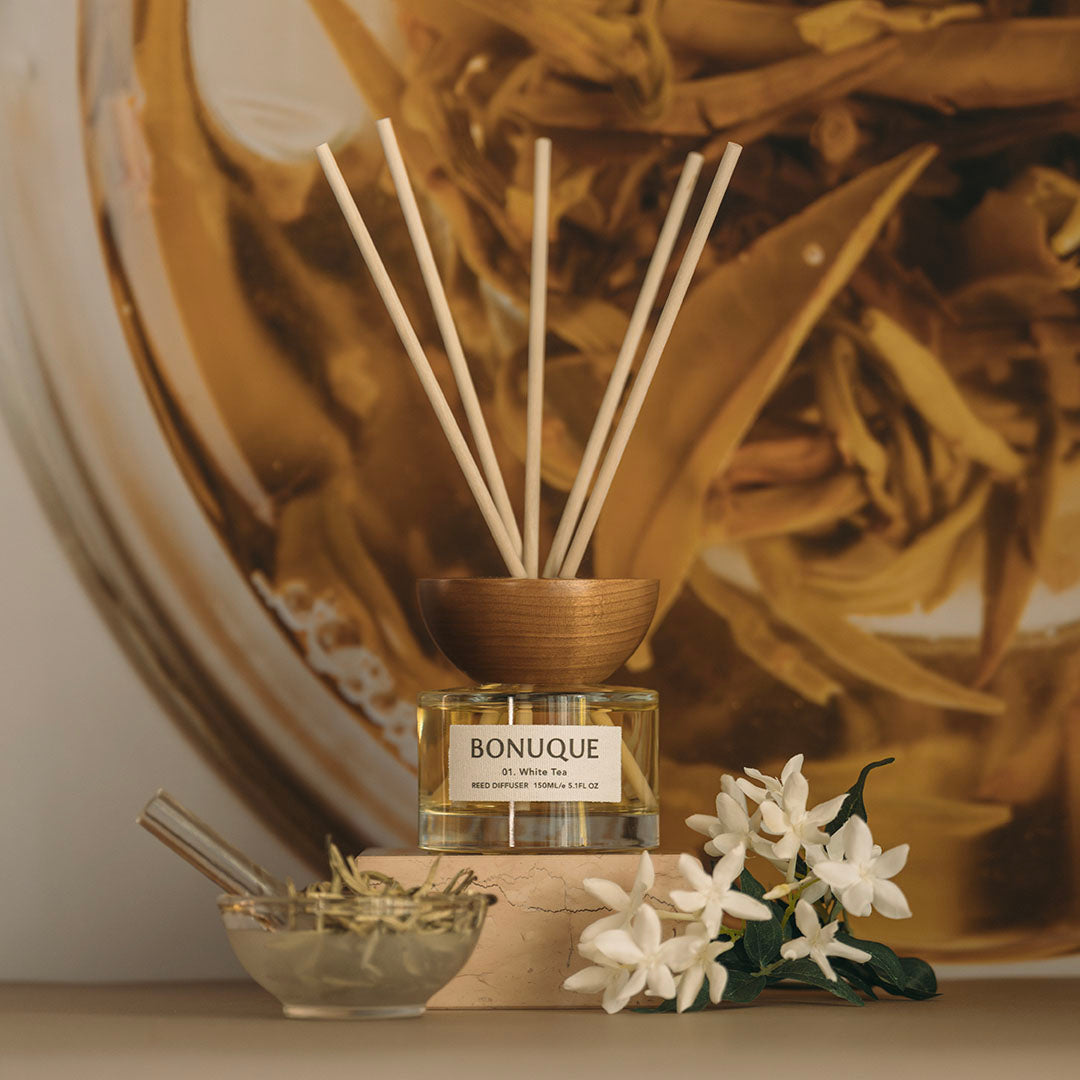 Nurture Reed Diffuser 01. White Tea