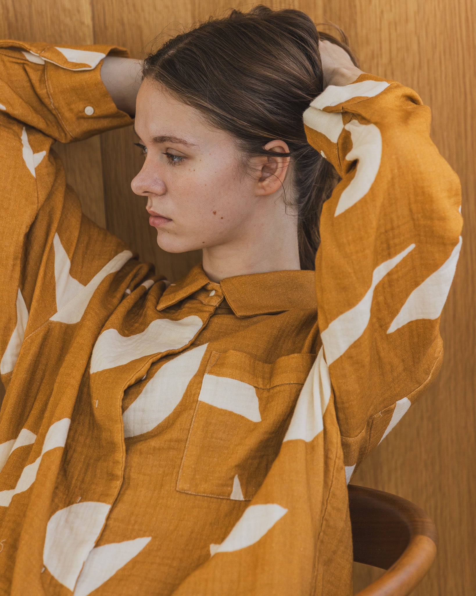 Renewal】Triple Gauze Nightwear Moon Phases