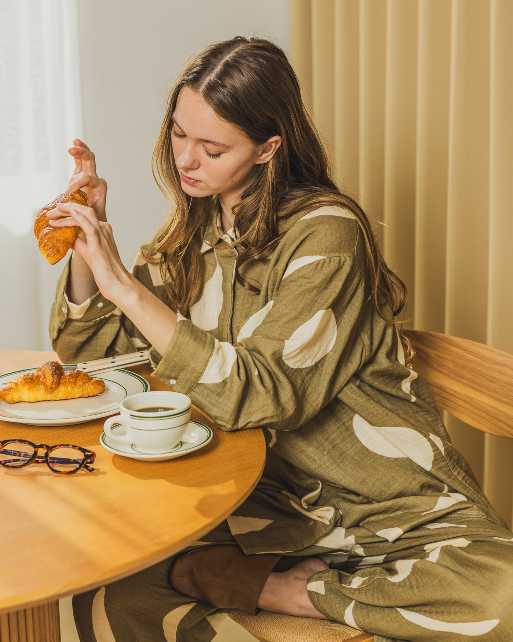 Renewal】Triple Gauze Nightwear Moon Phases