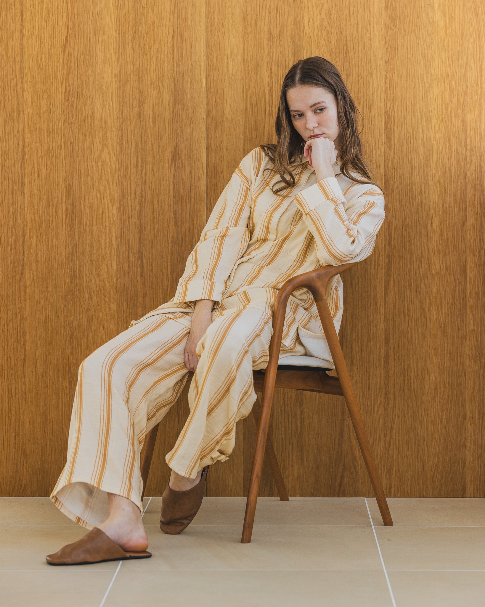 Triple Gauze Nightwear Stripe