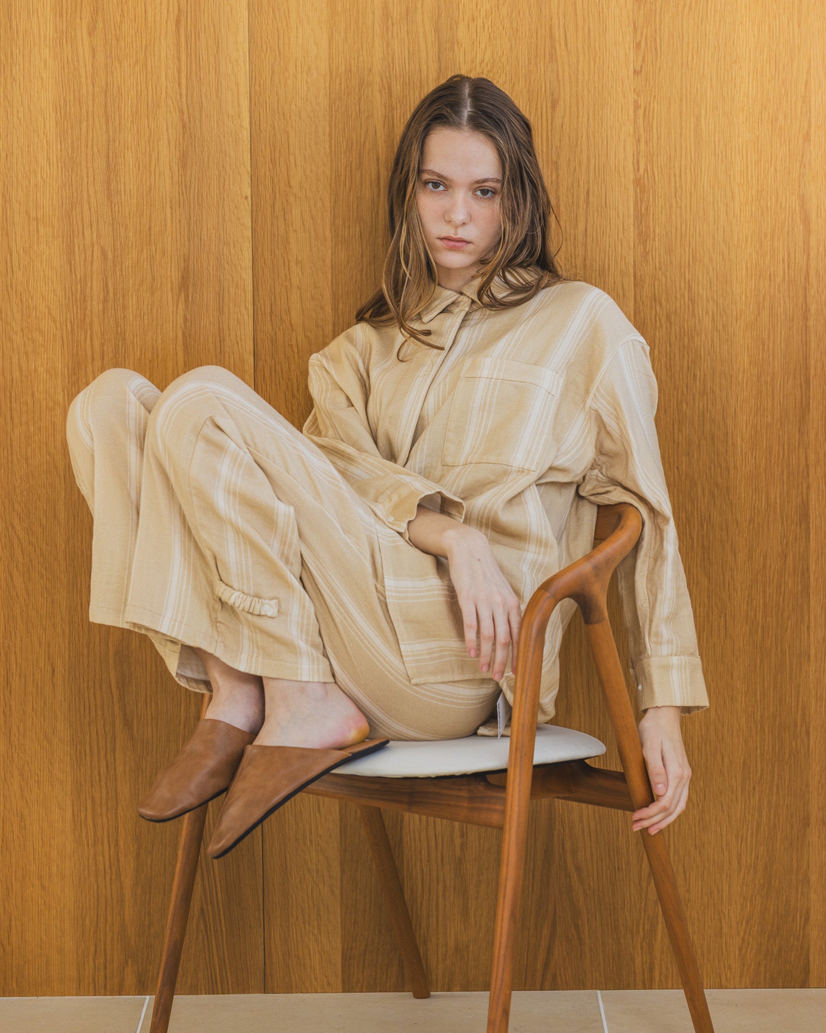 Triple Gauze Nightwear Stripe