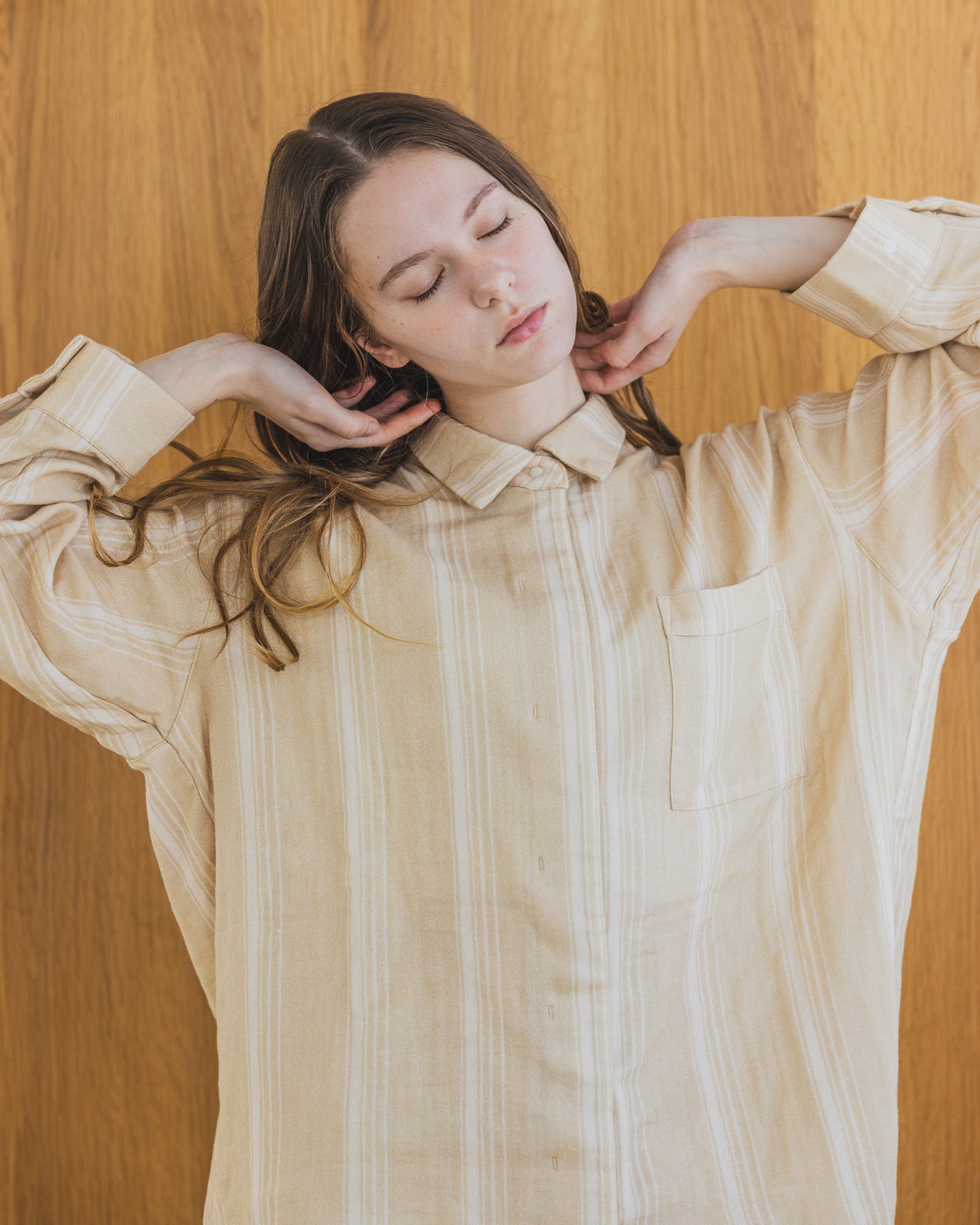 Triple Gauze Nightwear Stripe