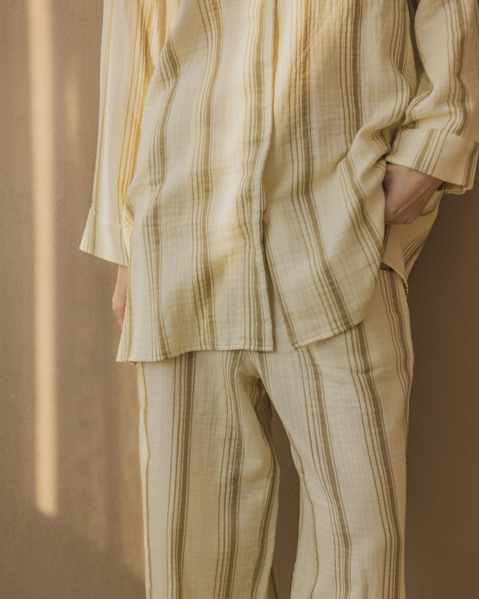 Triple Gauze Nightwear Stripe